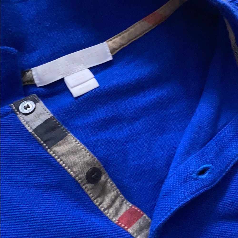Burberry Polo kid toddler shirt nova check plaid - Picture 6 of 8